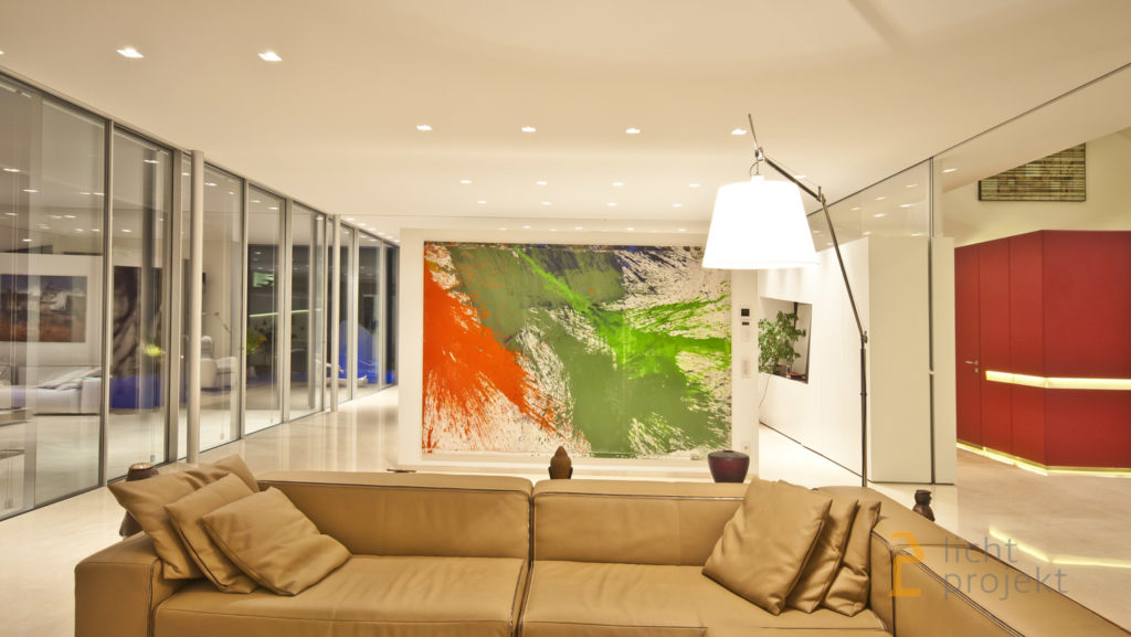 Lichtprojekt LED Beleuchtung Villa M013